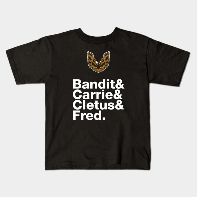 Smokey and the Bandit (One): Experimental Jetset Kids T-Shirt by HustlerofCultures